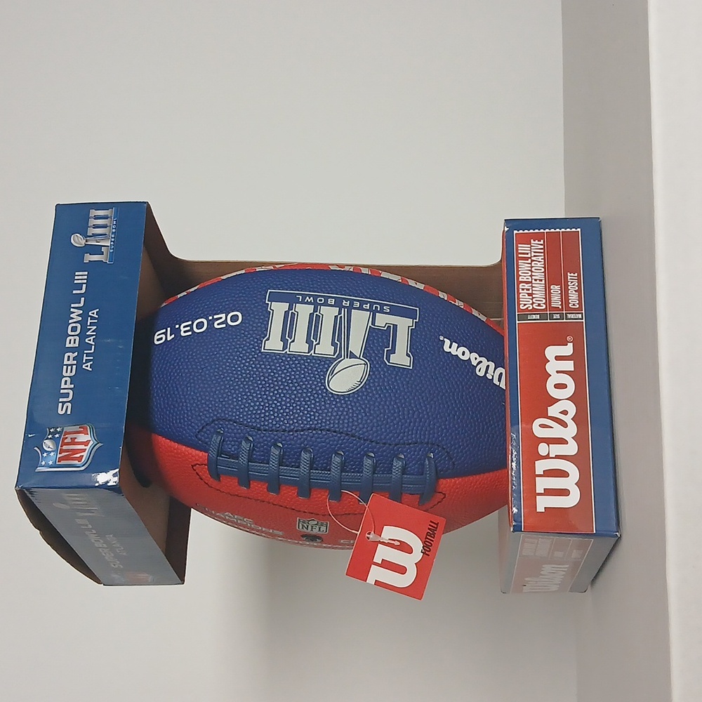 Wilson Super Bowl LIII Atlanta Commemorative Football - Picture 2 of 6